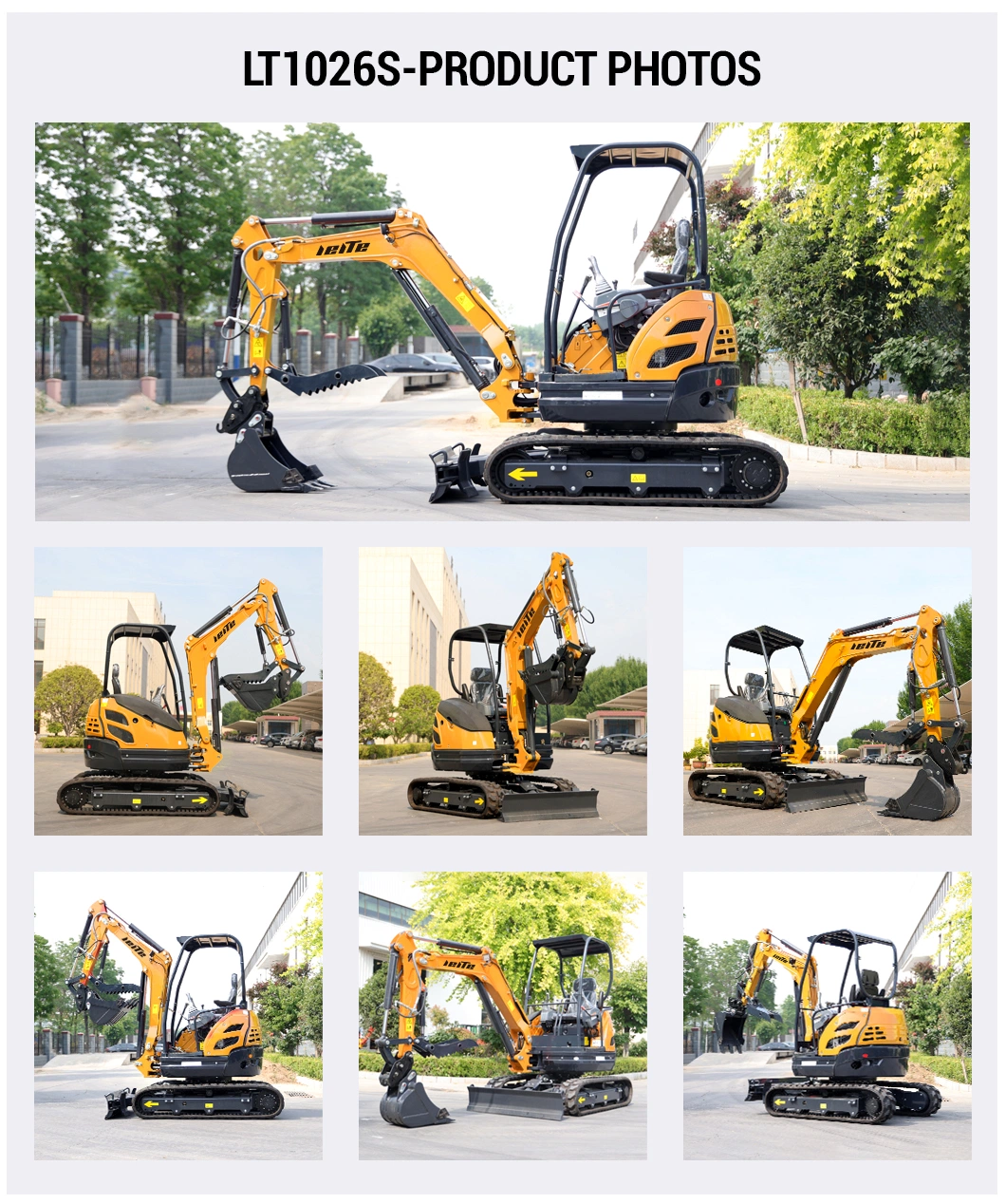 Chinese Manufacturer Wholesale CE/EPA 2500kg Kubota Excavators 2.5ton Crawler Small Digger Bagger 1ton 2ton 3.5 Ton Hydraulic Used Mini Excavator Price for Sale