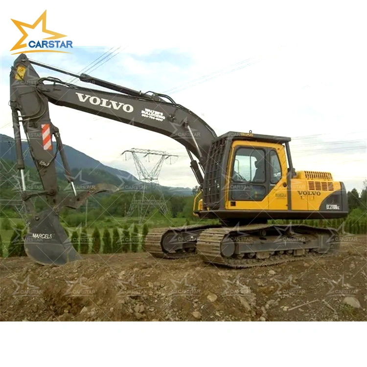 21 Ton Used Hydraulic Excavator Volvo Ec210blc Volvo 350 Excavator