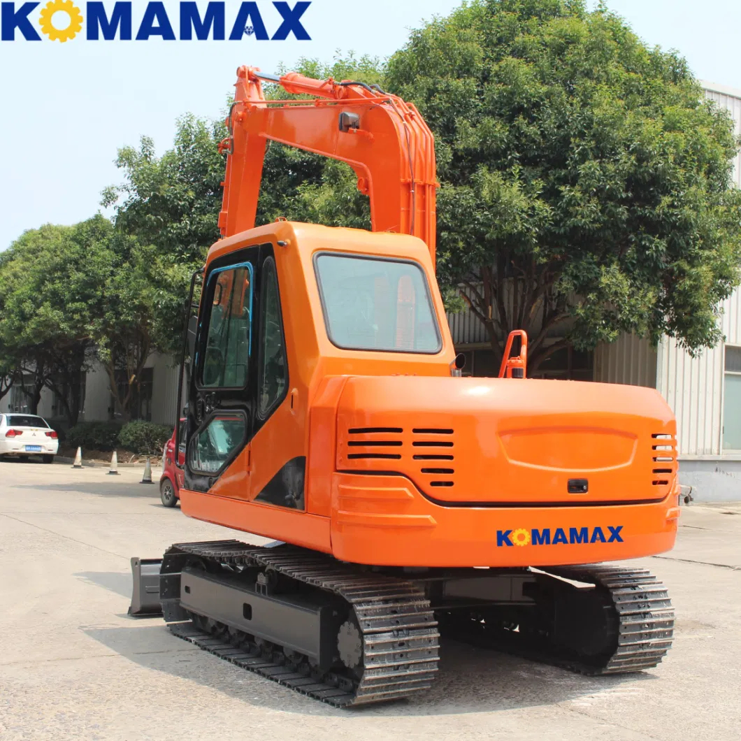 Low Fuel Consumption 9 Ton Mining Hydraulic Small Diesel Household Digger Agriculture Mini Crawler Excavator