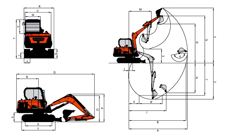 Dootec Doosan Similar Model Excavator From China