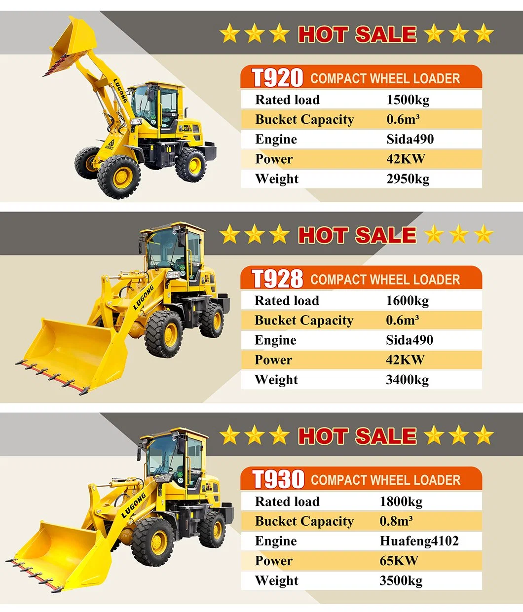 China Basic Customization Lugong Micro/Mini/Small Excavator 1.0 /1.5 Ton Hydraulic Crawler Excavator with CE/ISO/EPA/Euro V