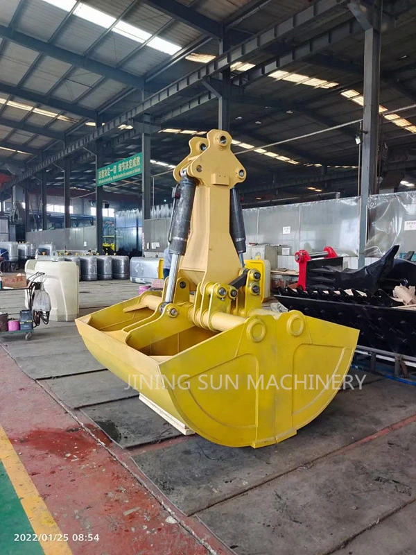 Hydraulic Clamshell Bucket with Rotator for Excavator/Crane