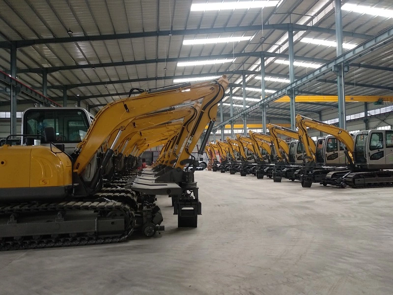 Jinggong Largest Hydraulic Excavator for Factory Work