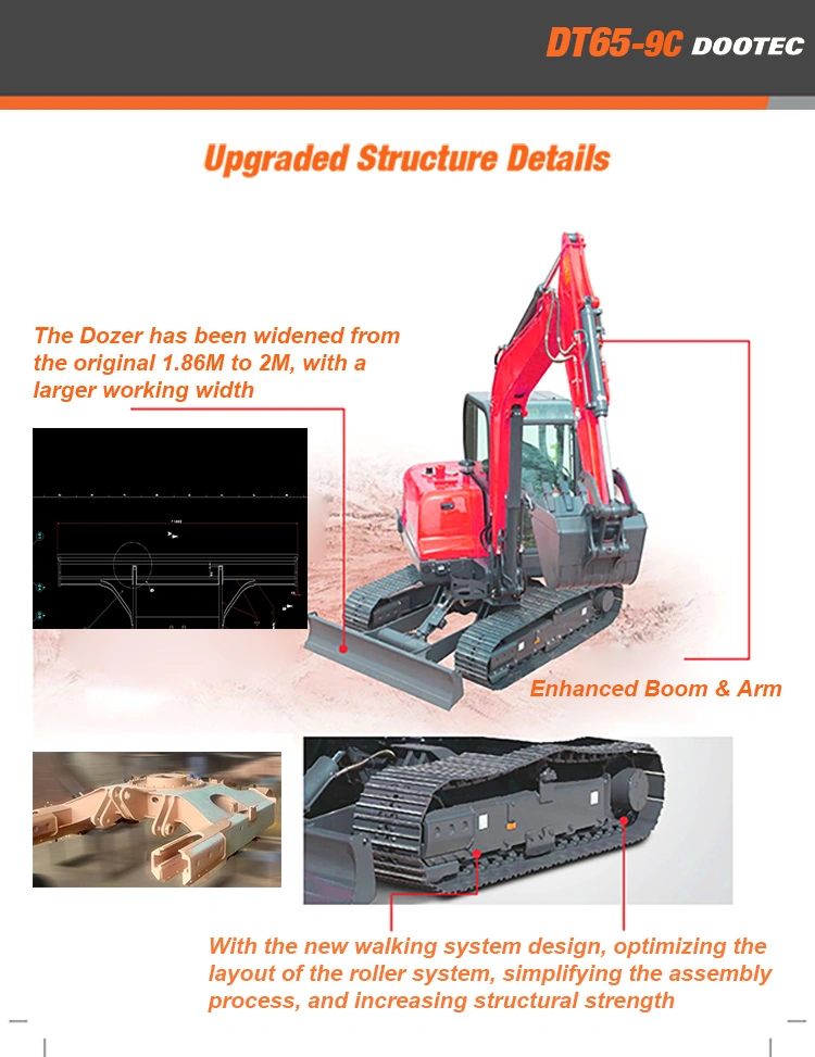 Dootec Doosan Similar Model Excavator From China