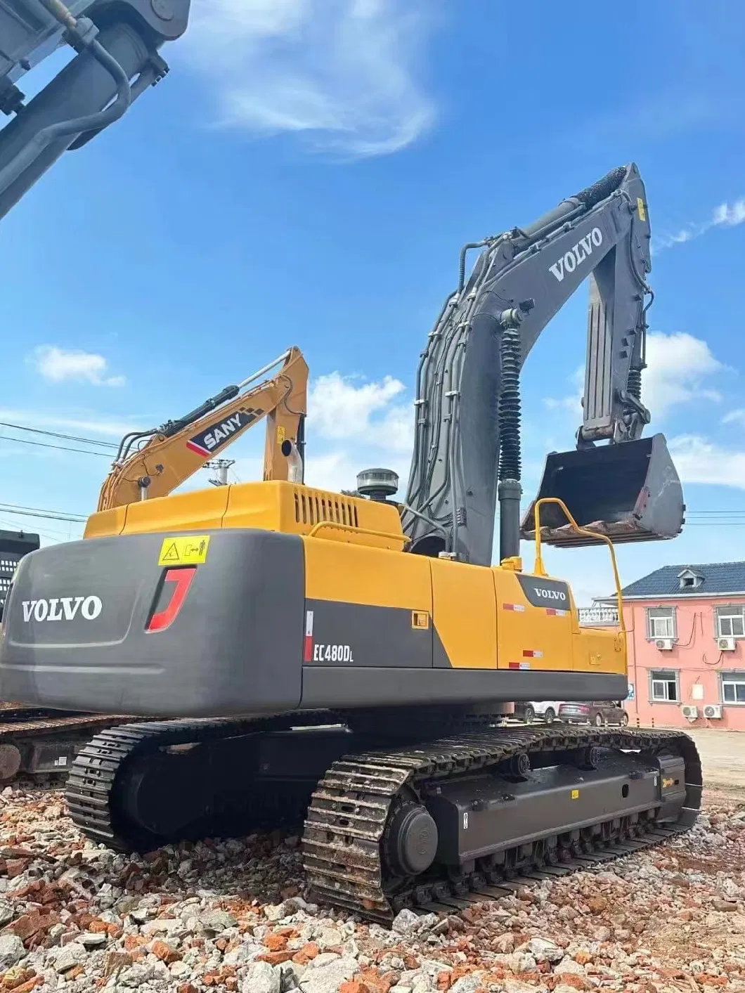 Huge 48ton Used Excavator Volvo Ec480dl Low Price Volvo Ec480 for Sale