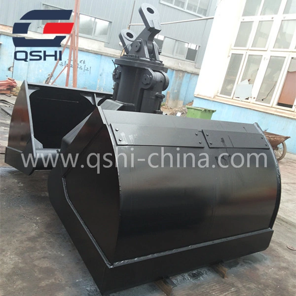 Qshi Excavator Hydraulic Clamshell Grab Bucket for Various Kinds of Excavator/Crane