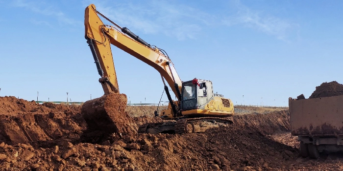 Good Service Hydraulic Crawler Infront Building Construction Equipment 30 Ton Excavator