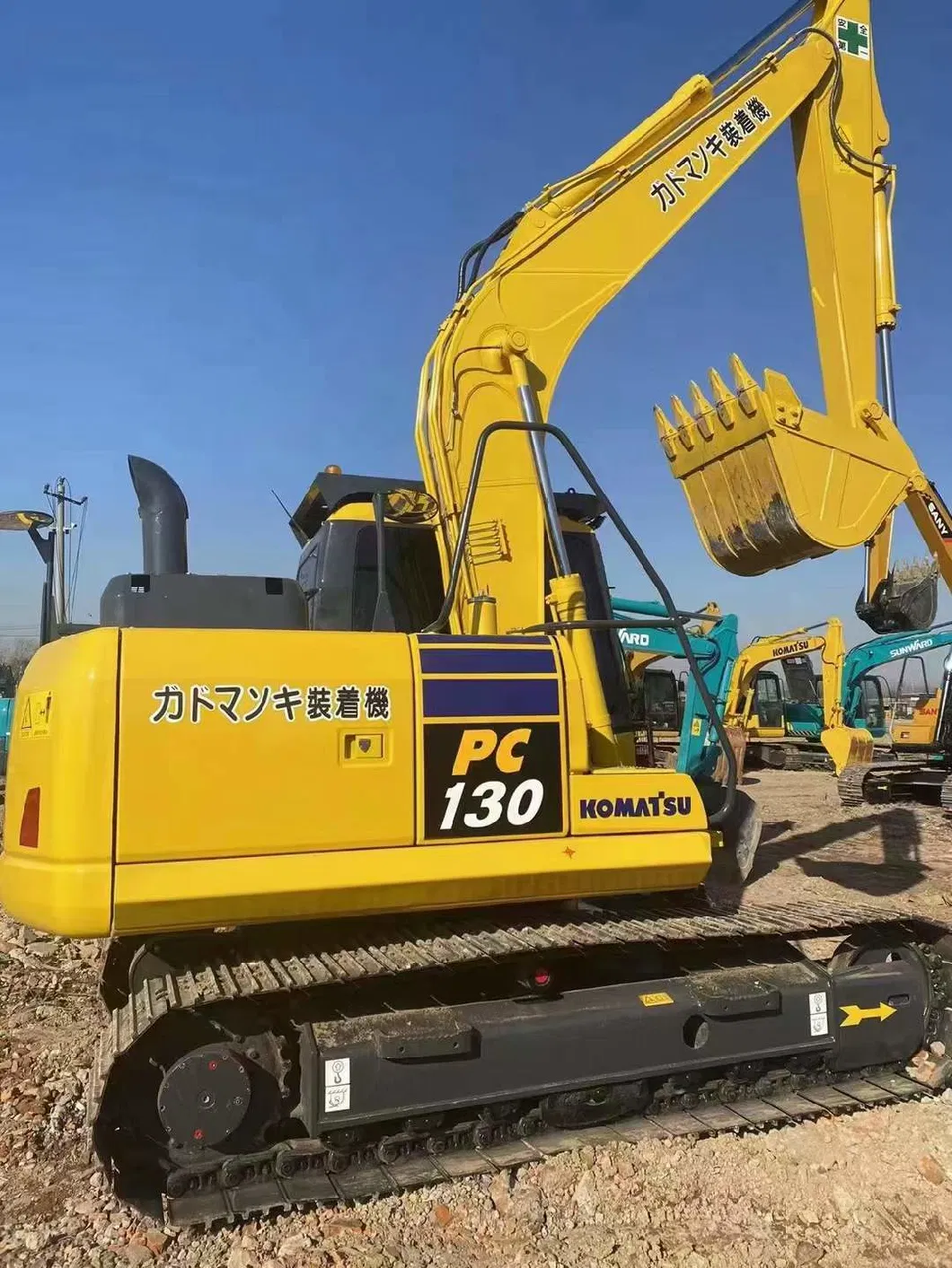 Heavy Duty Original Japan Excavators 12 Ton 13 Ton Used Crawler Excavator Excavadora Usada PC120-6 PC130-6