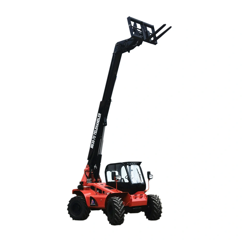 Material Handling and Warehouse Equipment 3t 3.5t Chinese Telehandler Boom Lift Tele Handler