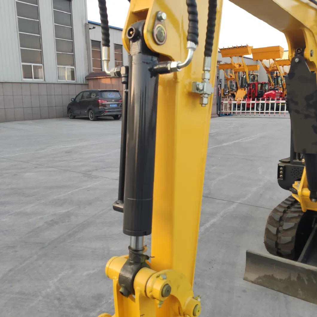 1.8 Ton Bagger Chinese Small Digger Mini Excavator Hydraulic with Three Cylinders Crawler China Factory Digging Machine Mining Earth Moving Equipment for Rent