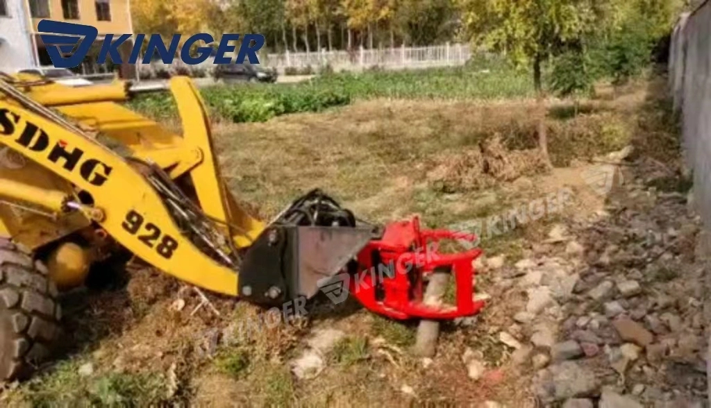 Kinger China Advanced Design Wholesale Forestry Equipment Tree Branch Shear High Frequency Excavator Attachment