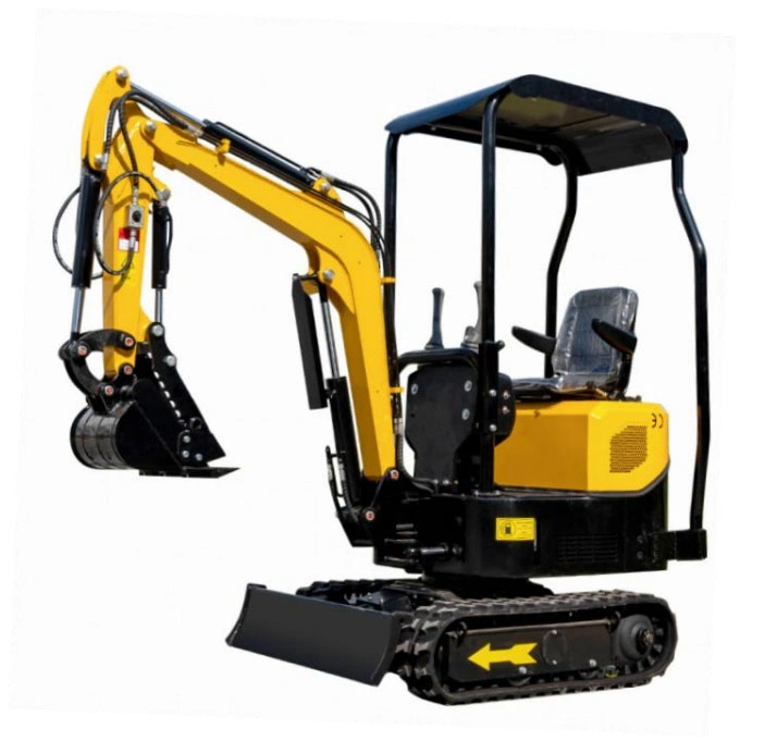 Ht-10CS Hydraulic Crawler Diesel Electric Agricultural 1 Ton Small Excavator