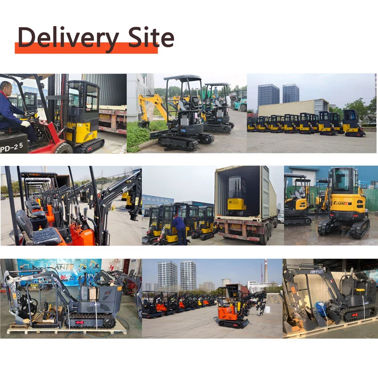 CE EPA Hydraulic Mini Excavator 2ton 1ton 1.6ton 1.8ton Garden Crawler Excavator Machine Prices