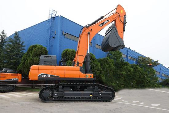 Goodoo Gd500 50ton New Construction Manufacture Machinery Custom Made China Heavy Duty Hydraulic Backhoe Crawler Excavator Gold Mining Excavator Good Price