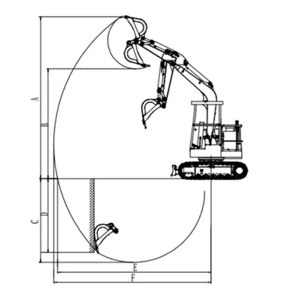 Coal Mine Use Mini Electrical Mining Excavator