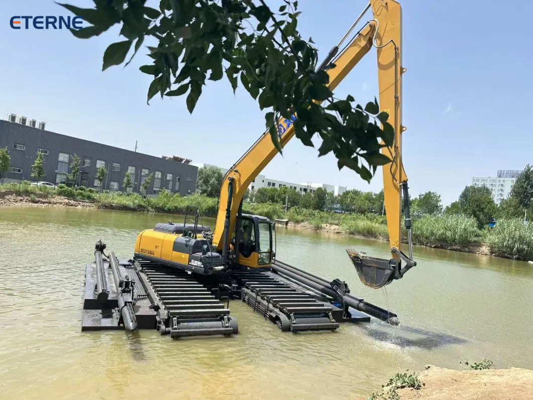 Amphibious Excavator High Quality 2-40 Ton Amphibious Excavator with Parts