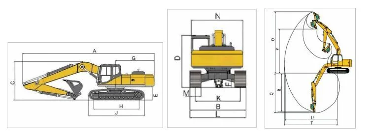 China New We26 Earth Mover Rubber Track Excavator with Tier 4 Engine