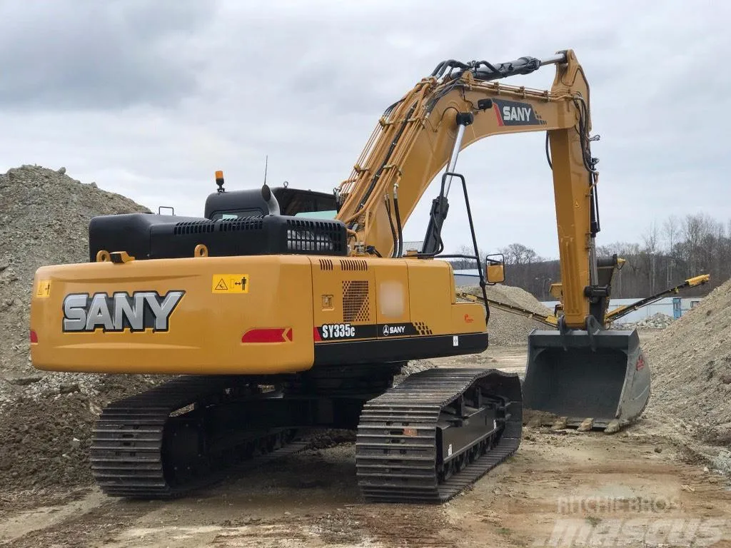 High-Efficiency Used Sy365 36 Ton Sany Excavator High Reach Demolition Excavator