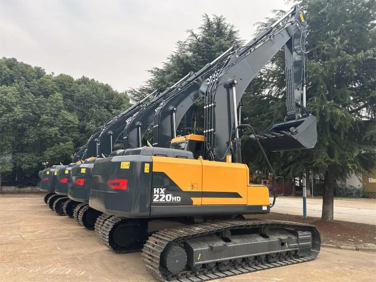 Hyundai Hx220HD 20ton 22ton Crawler Excavator with Mechanical Engine