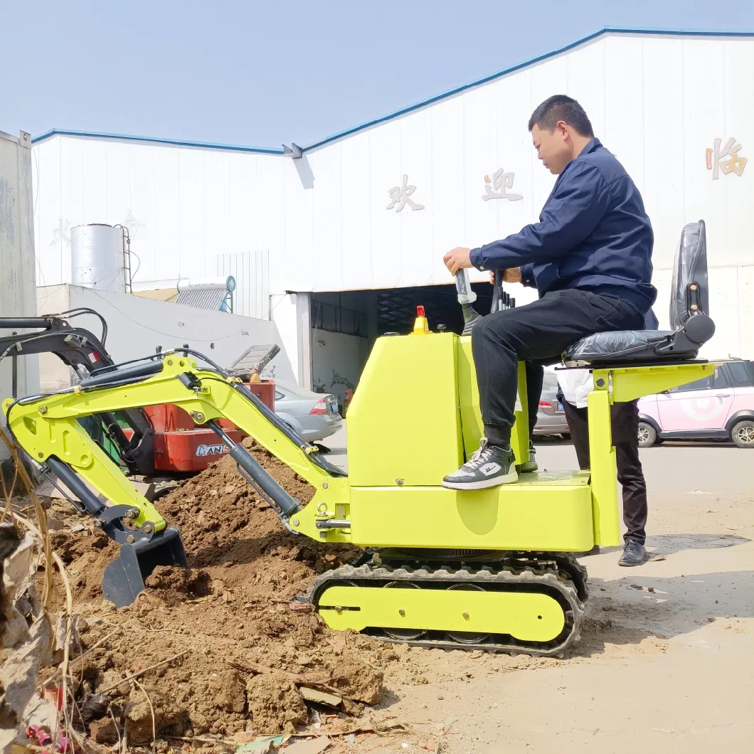 2024 Higher Quality China Factory Digger 600 Kg 0.6ton Mini Electric Excavator Battery Powered Mini Smallest Mini Excavator