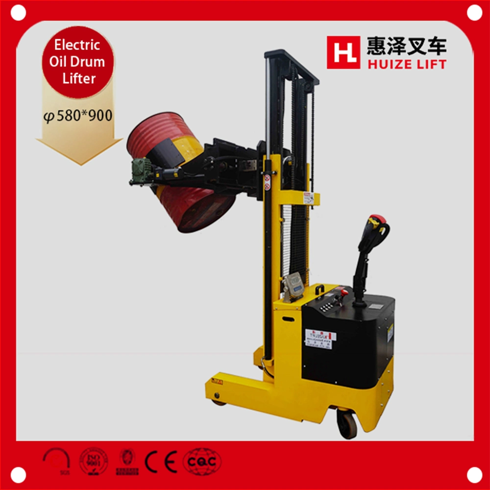 High Efficient Semi Electric Weighing Drum Handler with CE