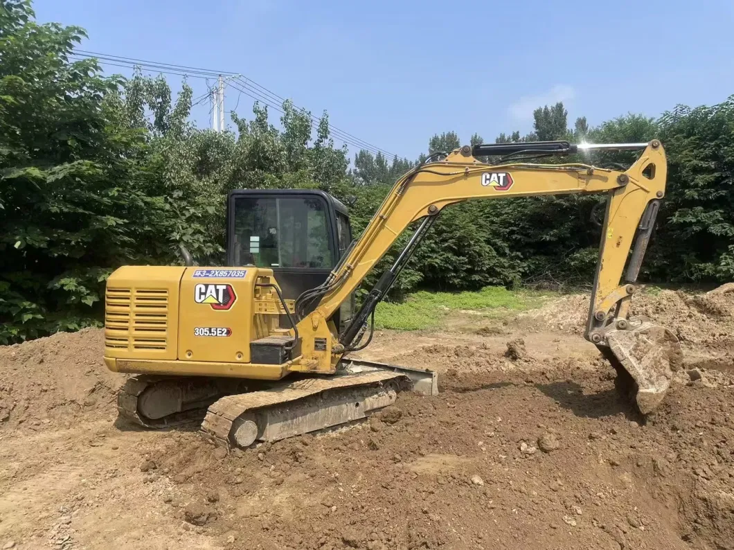 OEM Standard Used Cat Crawler Cat307.5 Cat307 Cat305 Cat306 Hydraulic Excavator Digging Machinery