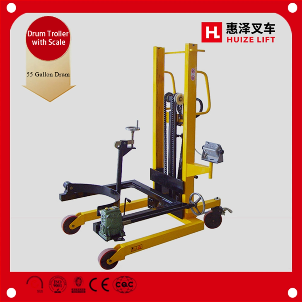 High Efficient Semi Electric Weighing Drum Handler with CE