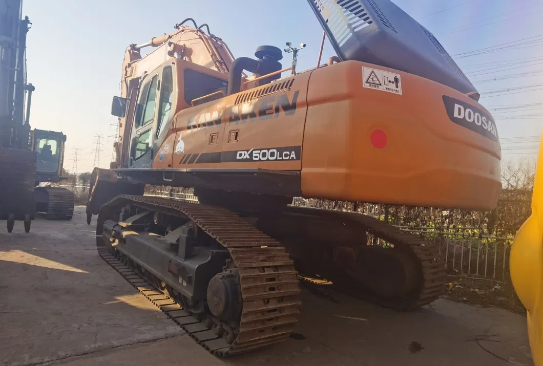 Used 50 Ton Doosan Dx500lca Excavator Solar Excavator