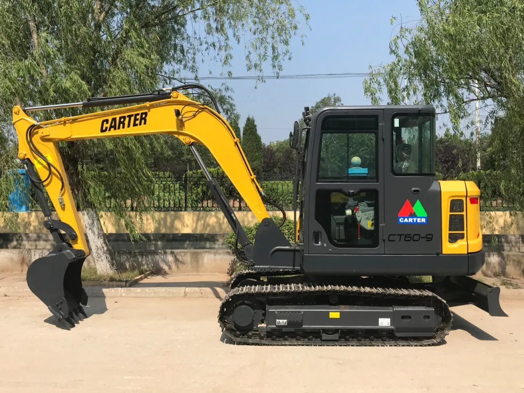 Carter CT60-9 6ton Mini Crawler Excavator Ce Approved