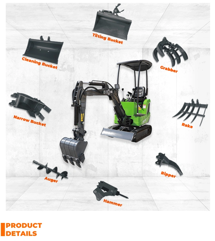 Everun ERE12E 1.1t brand new electric Powered excavating CE EPA micro mini crawler digger excavator for sale