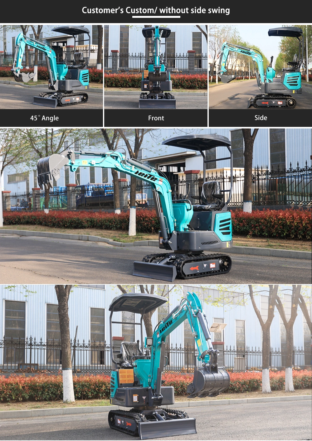 Chinese Used Mini Excavator for Sale 1000kg 1 Ton 2 Ton 3 Ton Mini Digger Quality Diesel Second Hand Crawler Excavator Factory Direct Wholesale Price for Sale