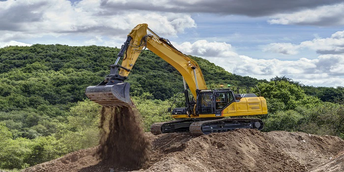 Good Service Hydraulic Crawler Infront Building Construction Equipment 30 Ton Excavator