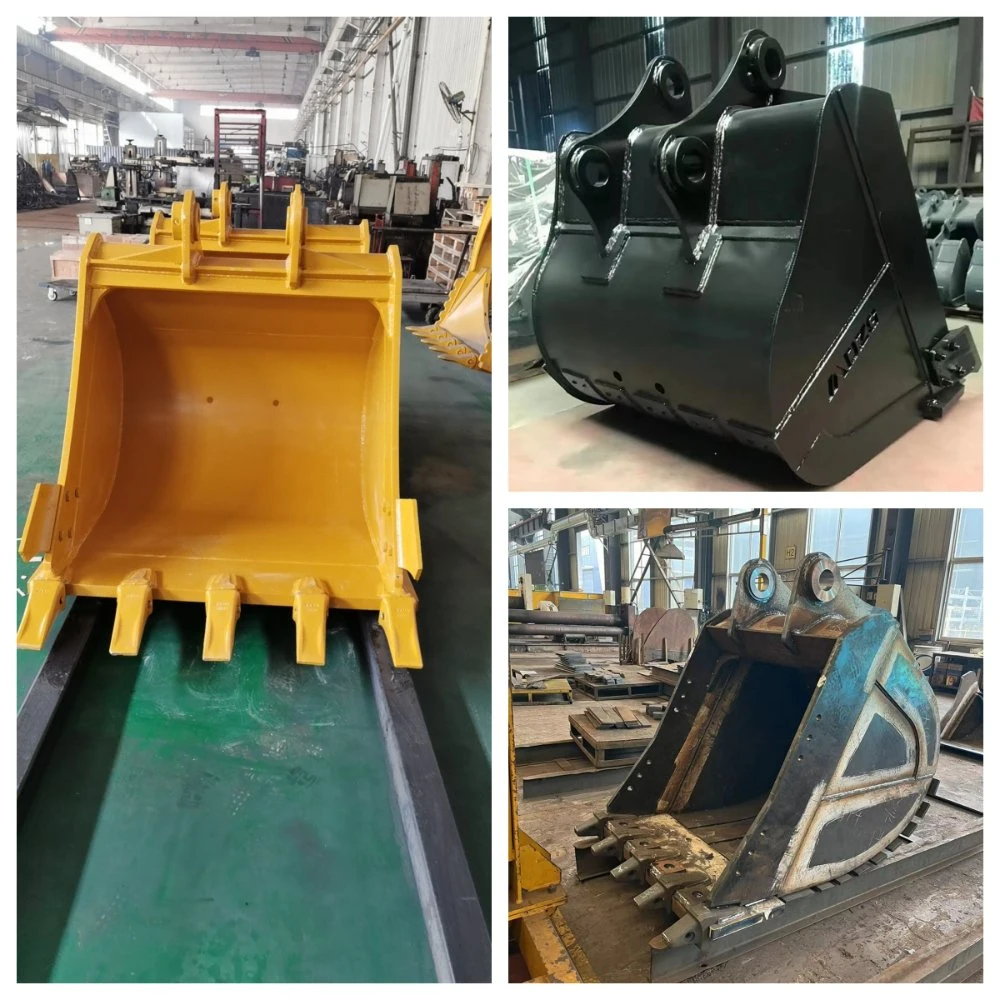Wearable hydraulic Clamshell Buckets for Earthmoving Machines Cranes Excavators
