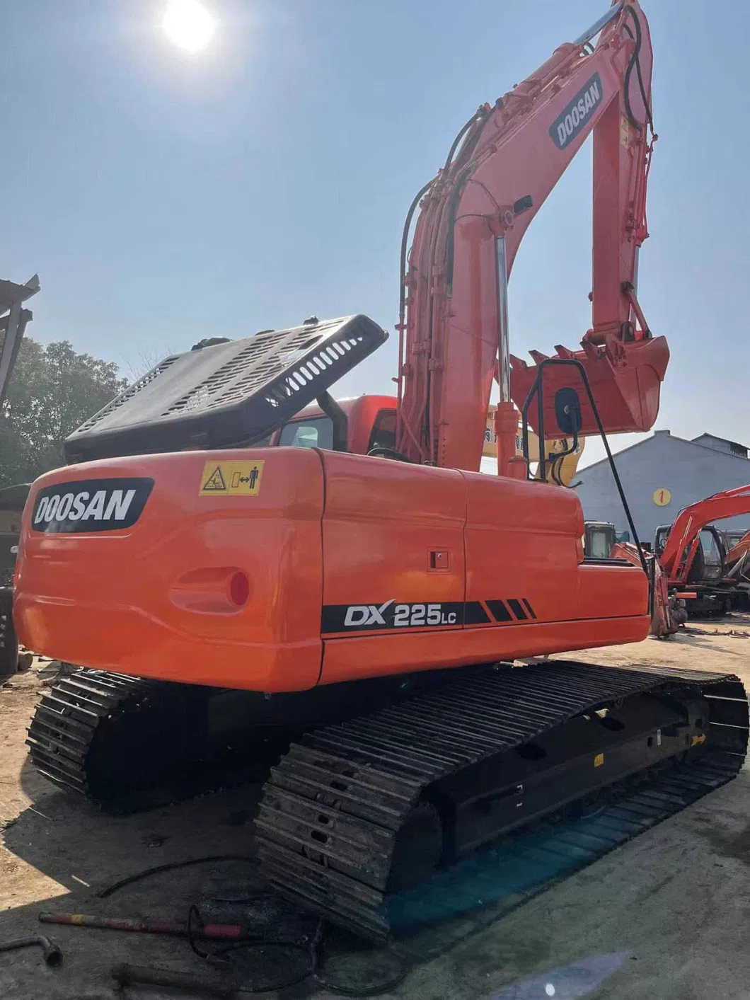 Used Excavator Doosan Dx225 22.5 Ton Used Hydraulic Crawler Digger Excavators for Sale
