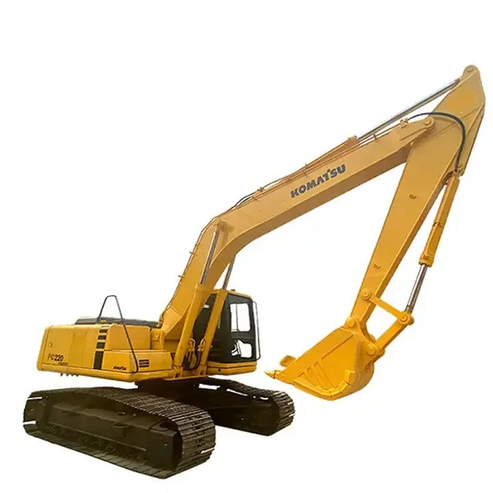 Used High Quality Crawler Excavator Komatsu PC220-8 20 Ton on Sale Second Hand Komatsu PC120-7 PC160-7 PC200-7 Track Digger