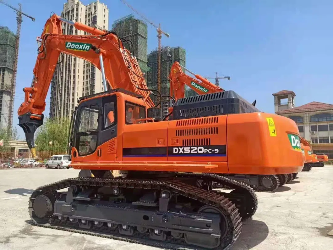Brand New 55t Mini Excavator Fendou Dx550 for Sale Mining Excavator