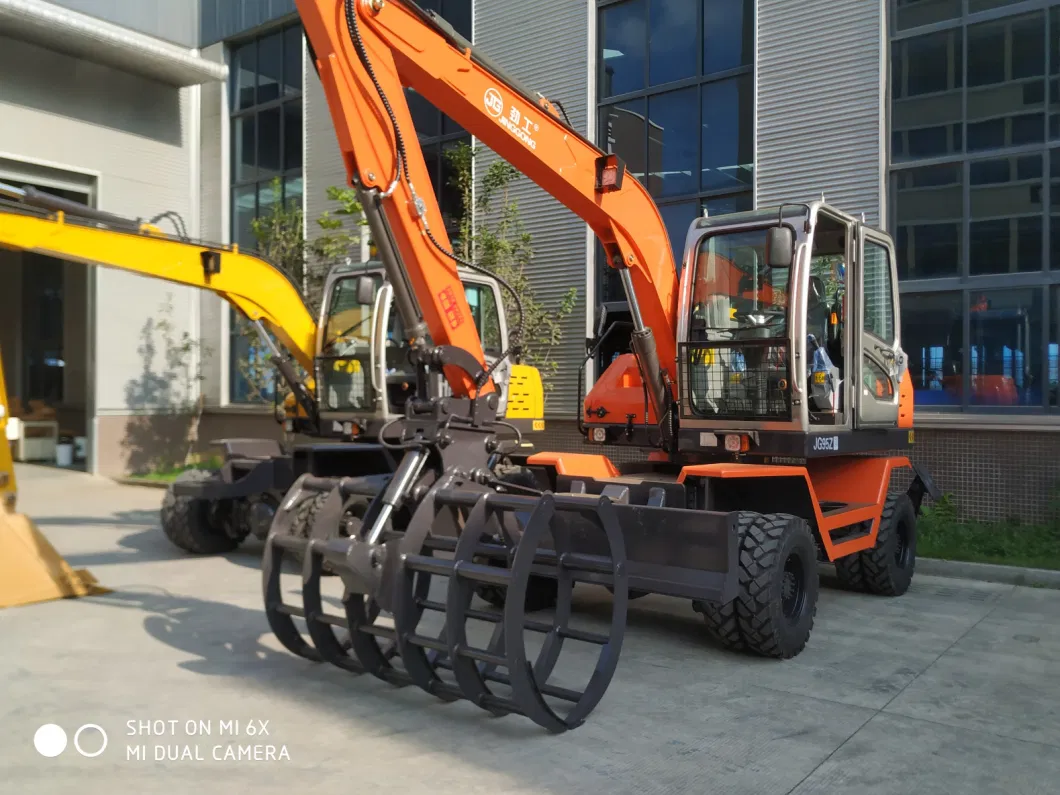 Jg95z Baling Equipment Wheel Excavator Sales Grab Excavator Grabs Cotton and Food