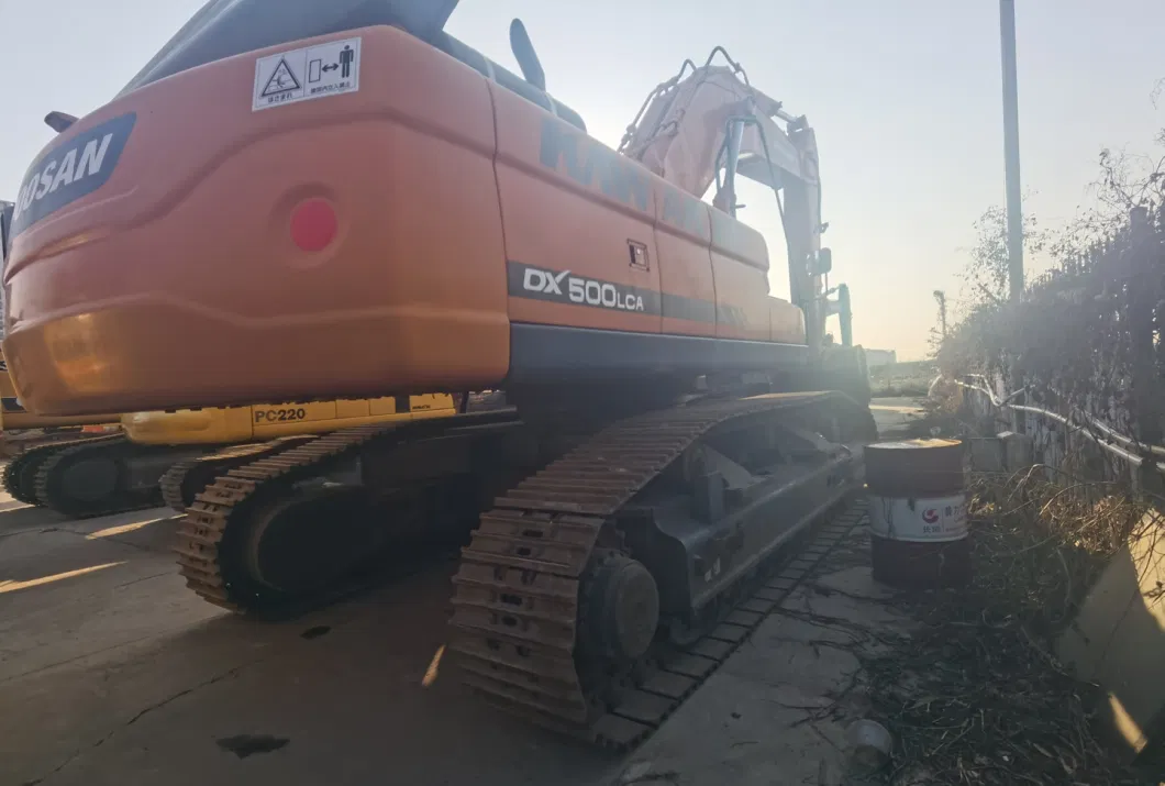 Used 50 Ton Doosan Dx500lca Excavator Solar Excavator