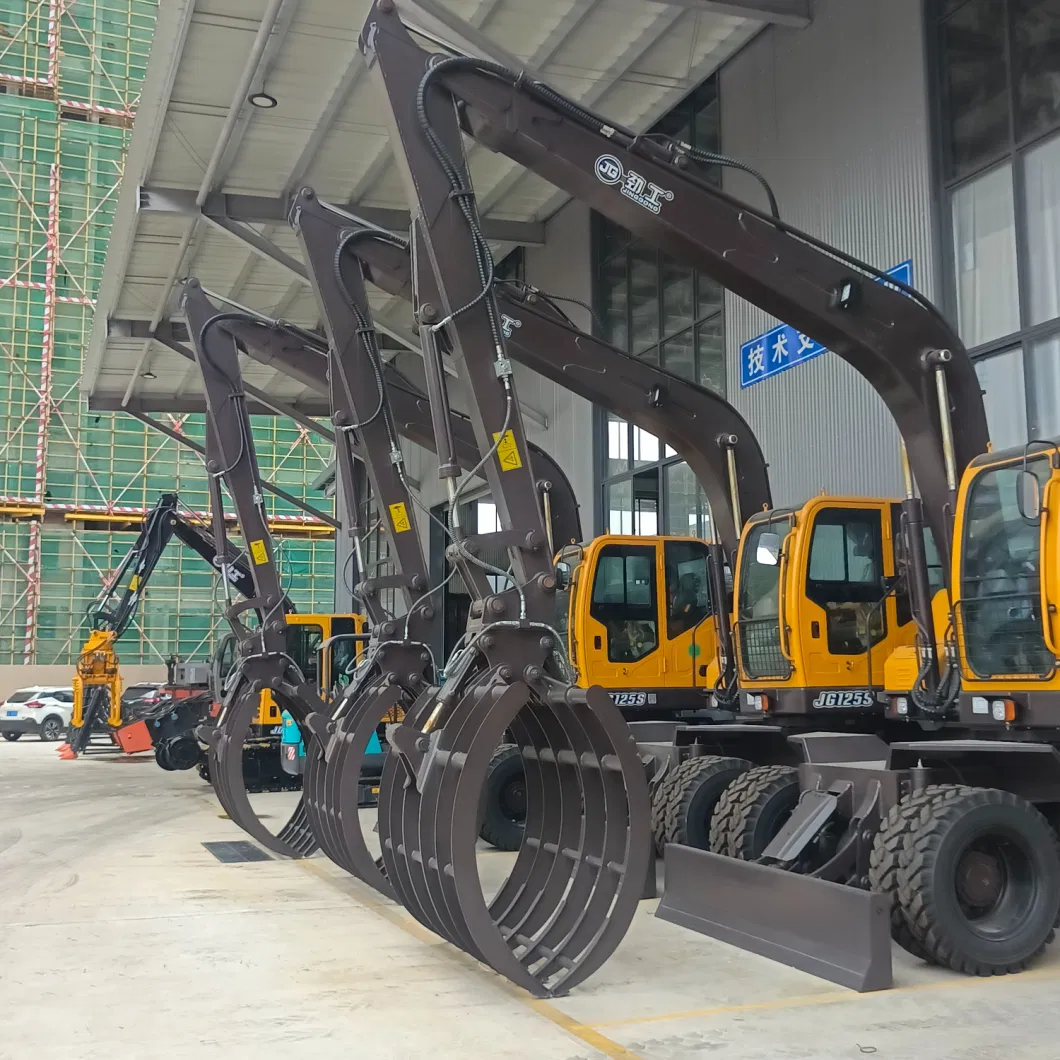 Best Mobile Material Handling Machine Jg 25 Ton Hydraulic Material Handler for Recycling