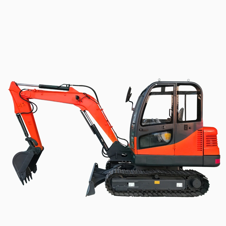 Everun Ere45 Good Quality 4.5ton Grab Shovel Crawler Farm Use Mini Excavator