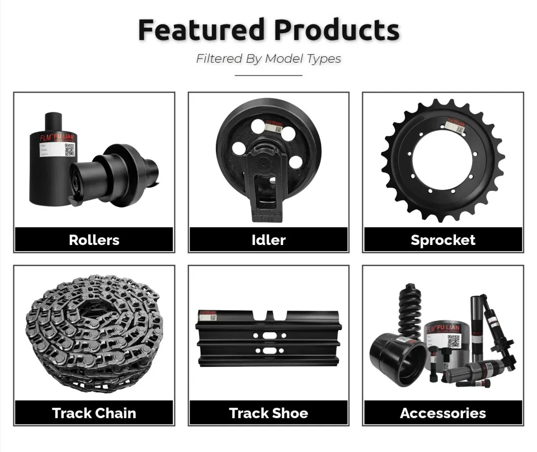 High Quality Excavator Undercarriage Track Link Excavator Chain for PC200 PC300 Track Shoe Assy