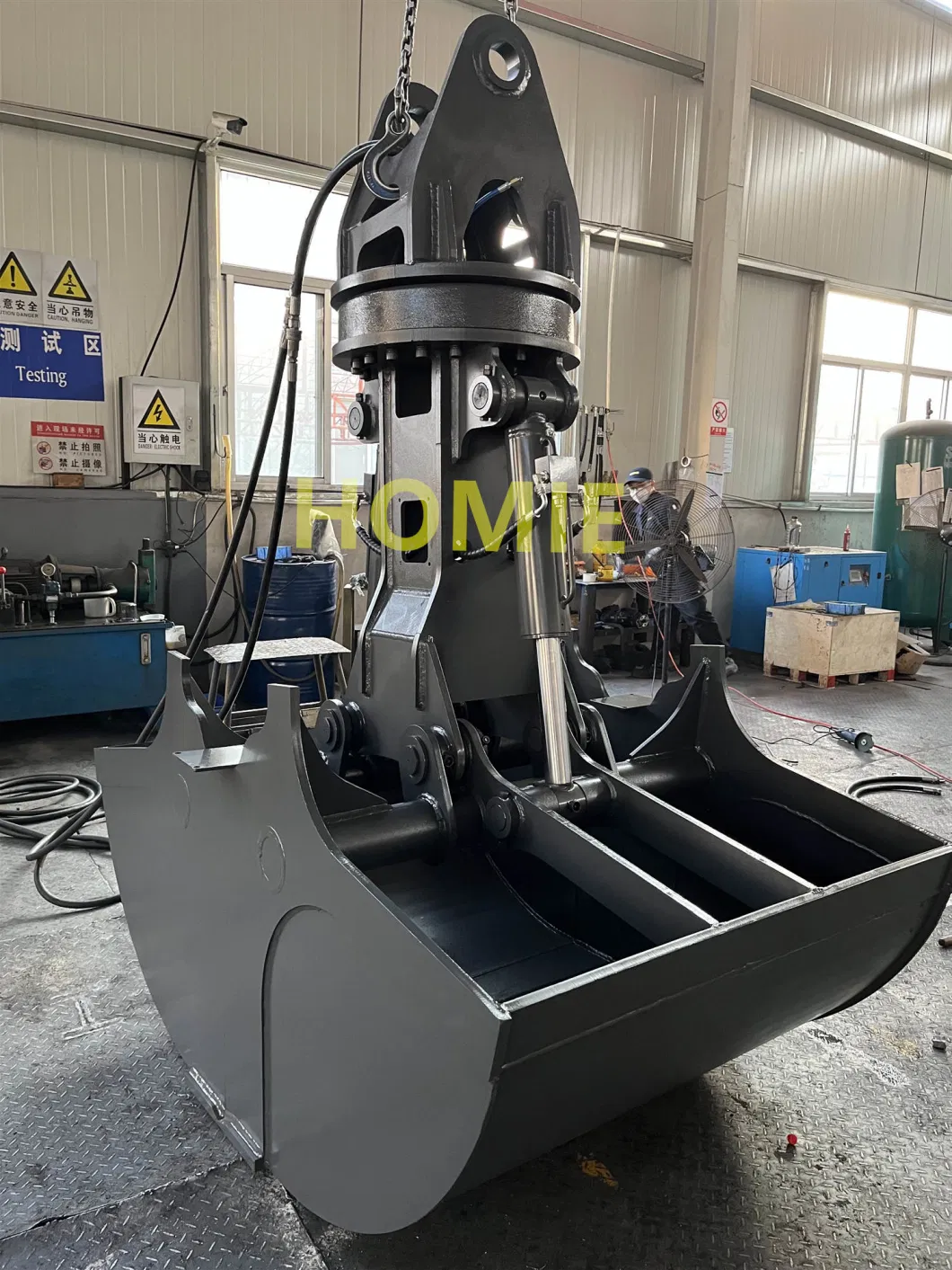 1.2cbm Clam Shell Bucket Excavator Hydraulic Shell Bucket for Loading and Unloading