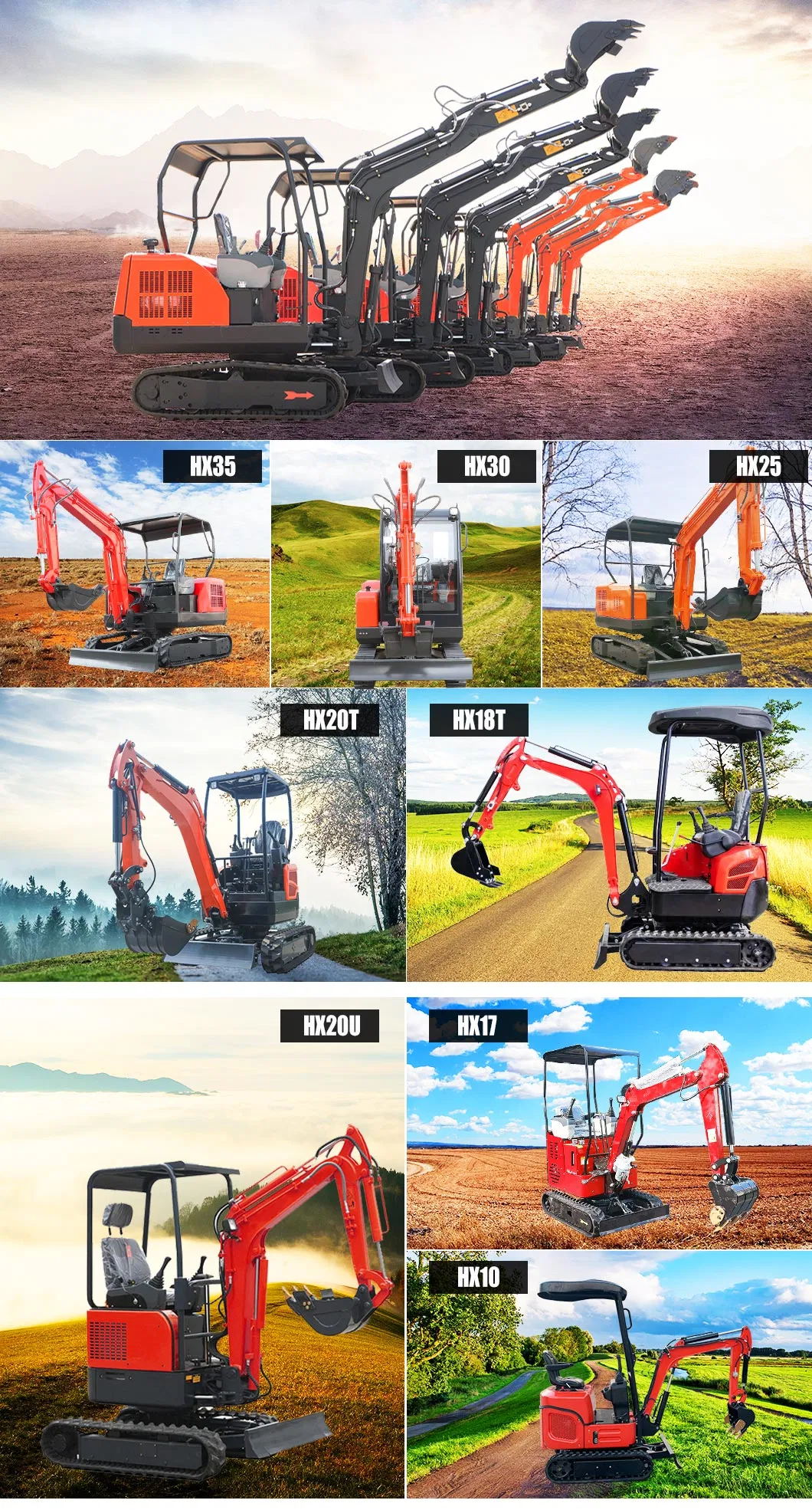 Cheap 2 Ton 3 T Mini Excavator Price CE Approved Excavator Machine Mini Digger for Sale Small Construction Machinery Agricultural Excavator Mini