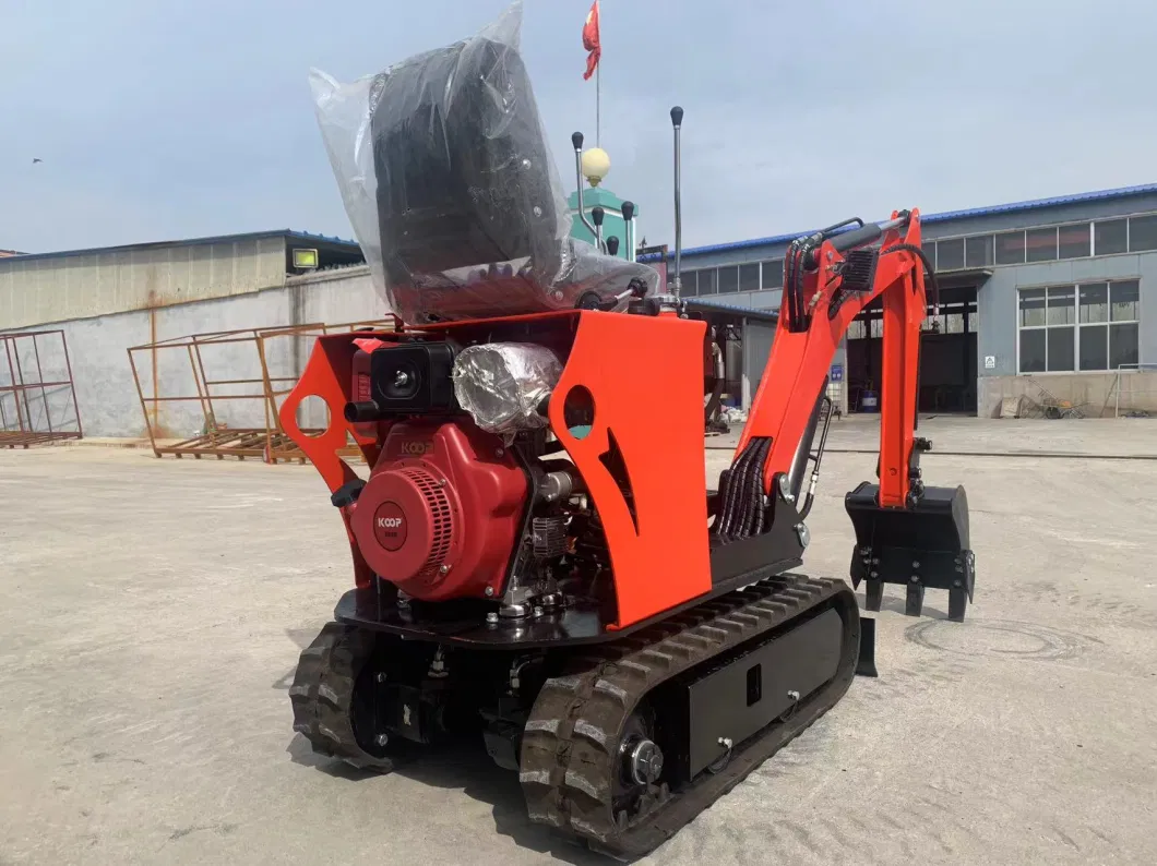 Mini Wheel/Track Loader Excavator with Wood Grab/Rotary Bit/Hydraulic Arm Bucket/Breaker Hammer