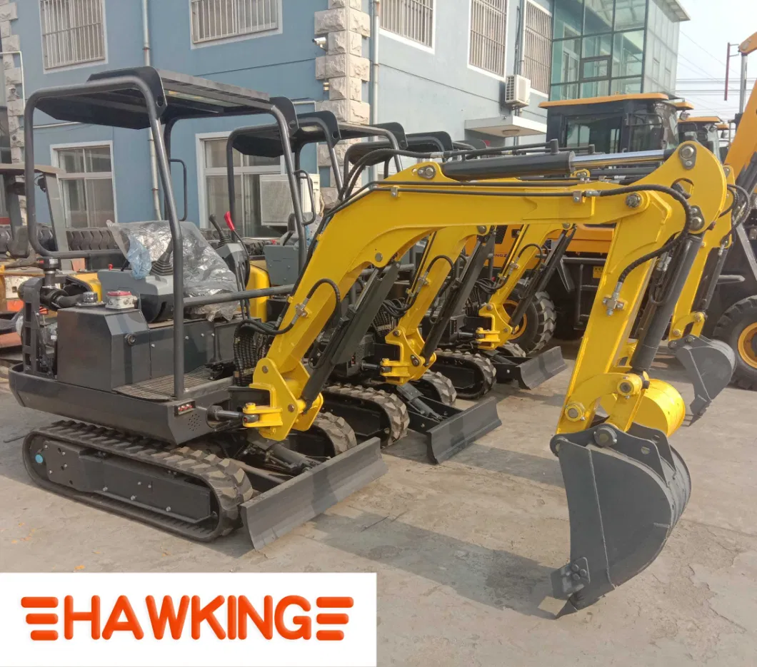 Mini Hydraulic Excavator Zero Tail Steel Track Rubber Crawler Small Trench Digger Earthmoving Equipment Hiring Kubota Jcb Volvo Excavator Heavy Duty Machine