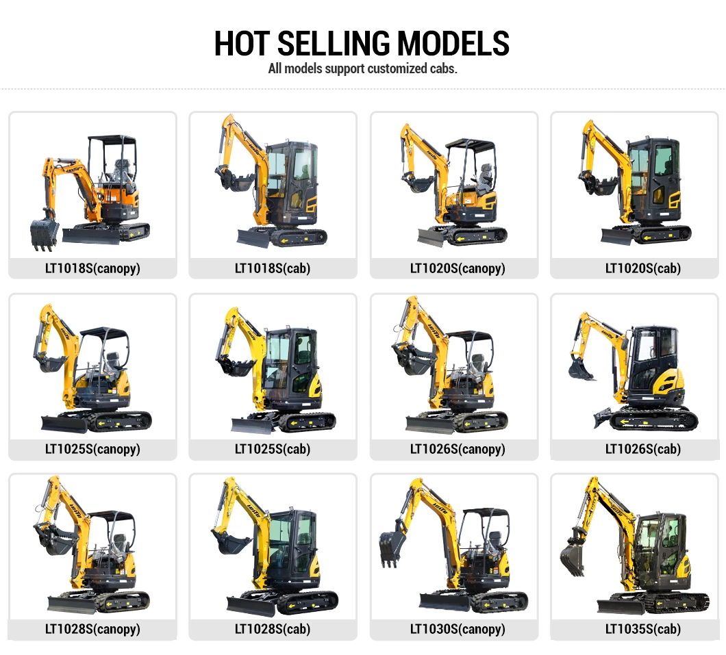 Chinese Manufacturer Wholesale CE/EPA 2500kg Kubota Excavators 2.5ton Crawler Small Digger Bagger 1ton 2ton 3.5 Ton Hydraulic Used Mini Excavator Price for Sale