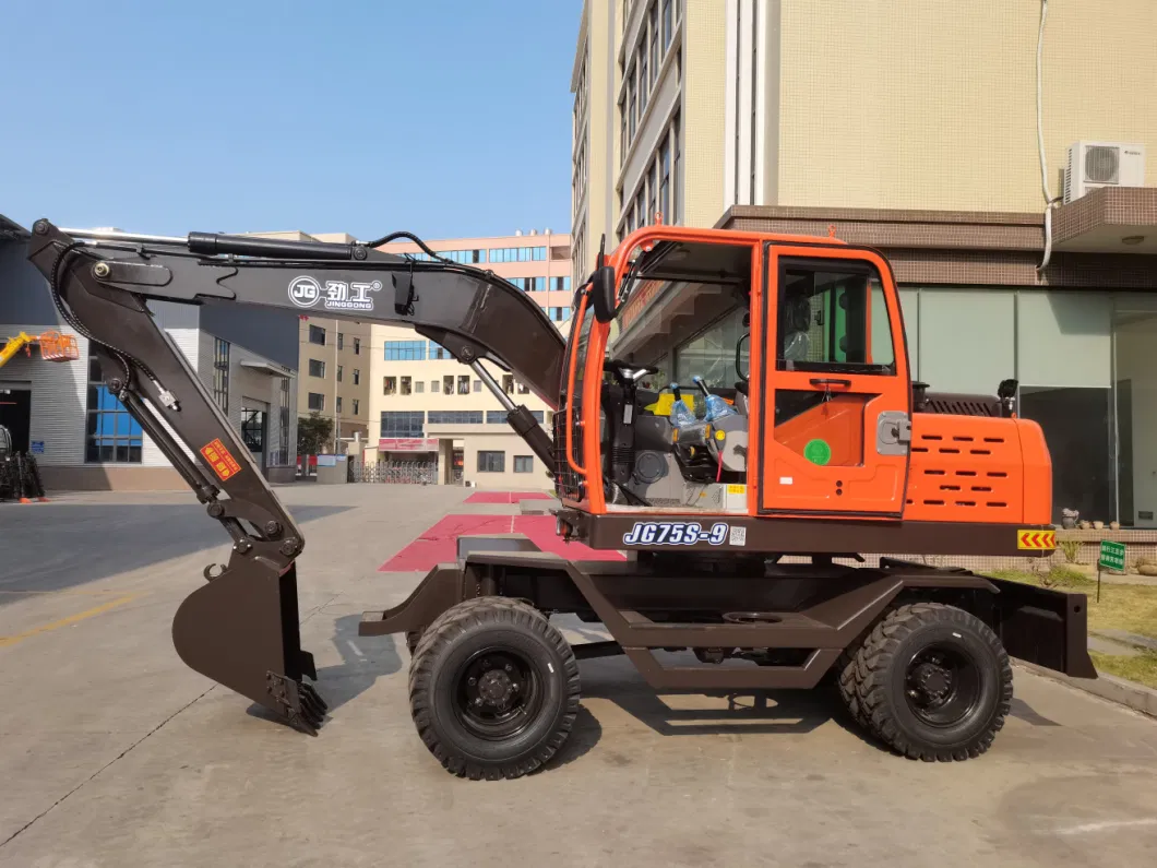 Jinggong Cheap Digger Power Shovel Digging Machines Bucket Wheel Excavator Low Price on Sale