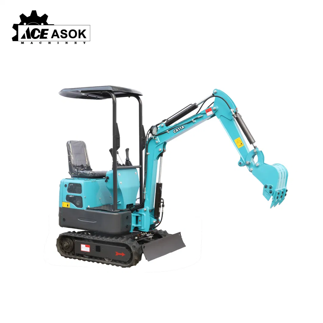 1.2 Ton Towable Nini Excavator, Ideal for Various Construction Sites