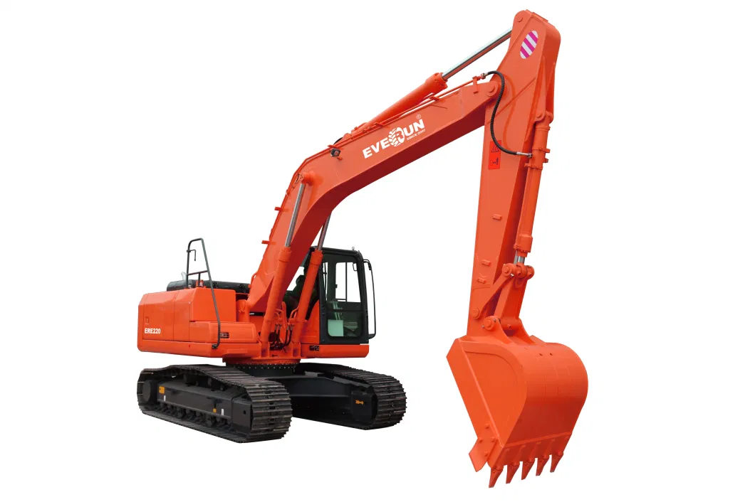 Everun Ere230 Low Price Full Hydraulic Grab Shovel 23200kg Ground Breaking Excavator