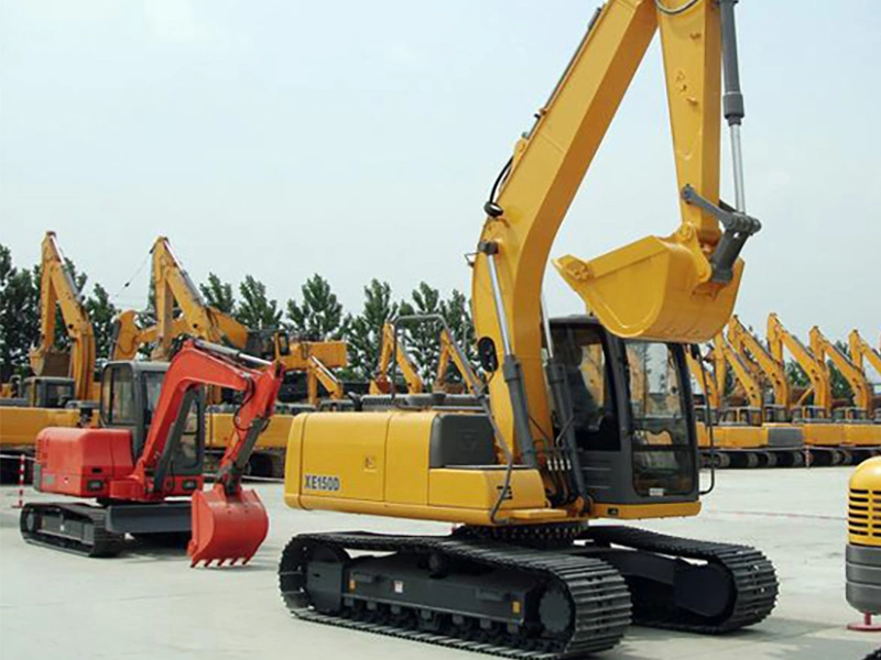 China Brand Model Xe135D 13ton 13.5ton Crawler Excavator Hot Sale